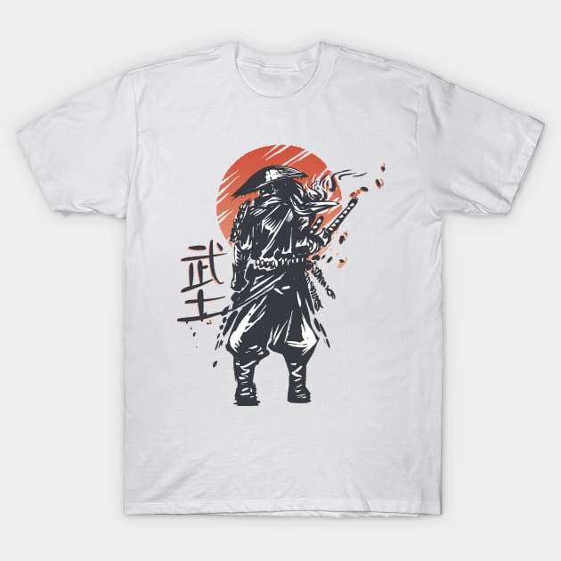 Anime Samurai T-Shirt by LAPublicTees
